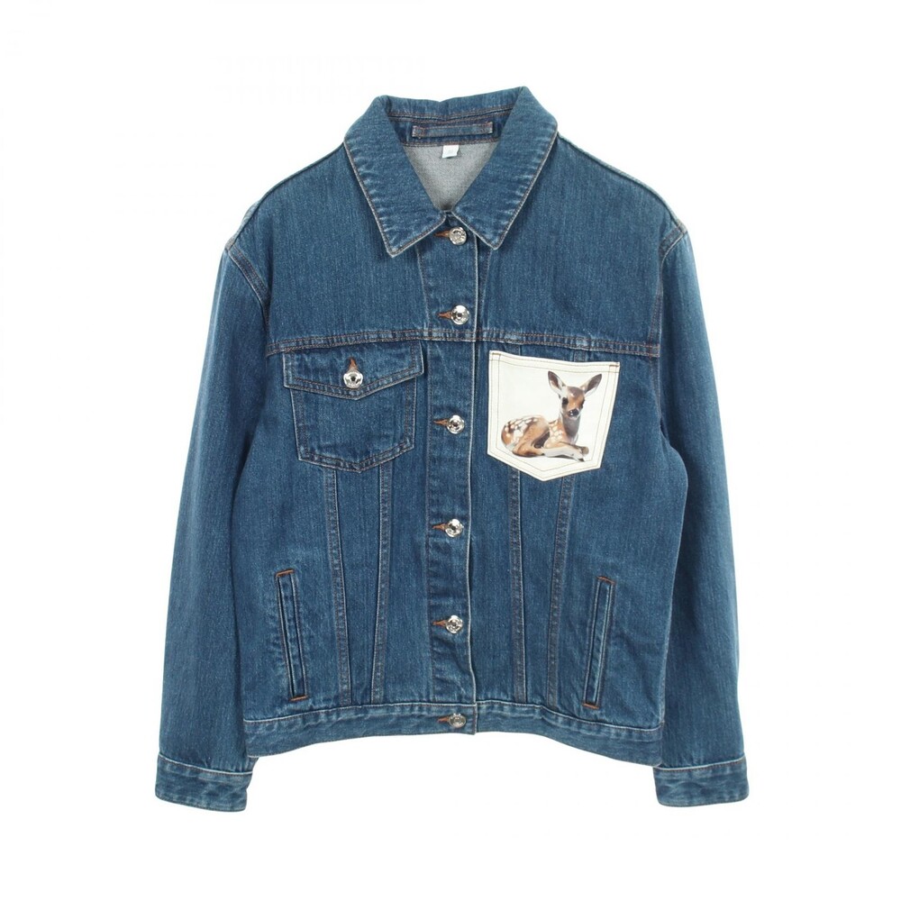 Burberry Denim Jacket Cotton Navy Used #338793B35B